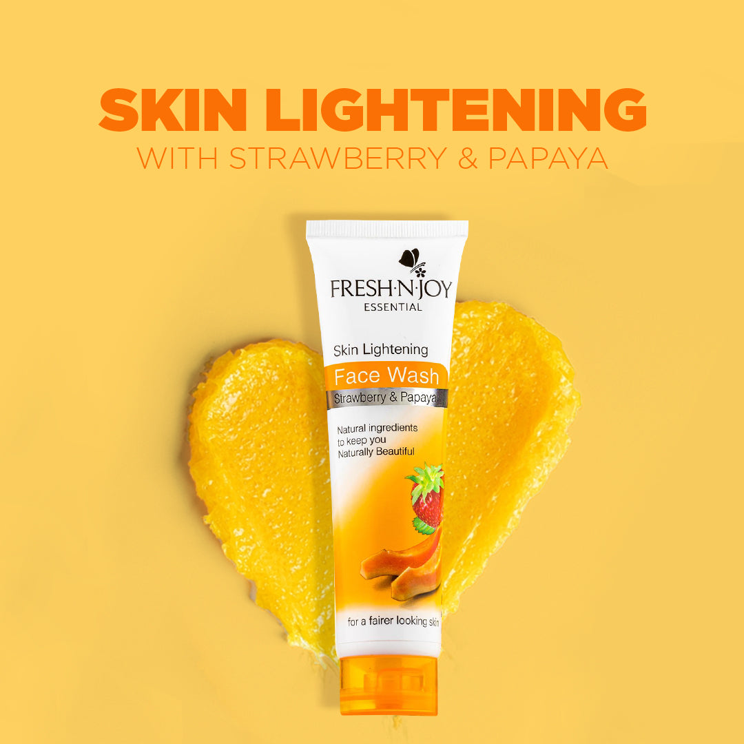 Face Wash – Skin Lightening with Strawberry & Papaya