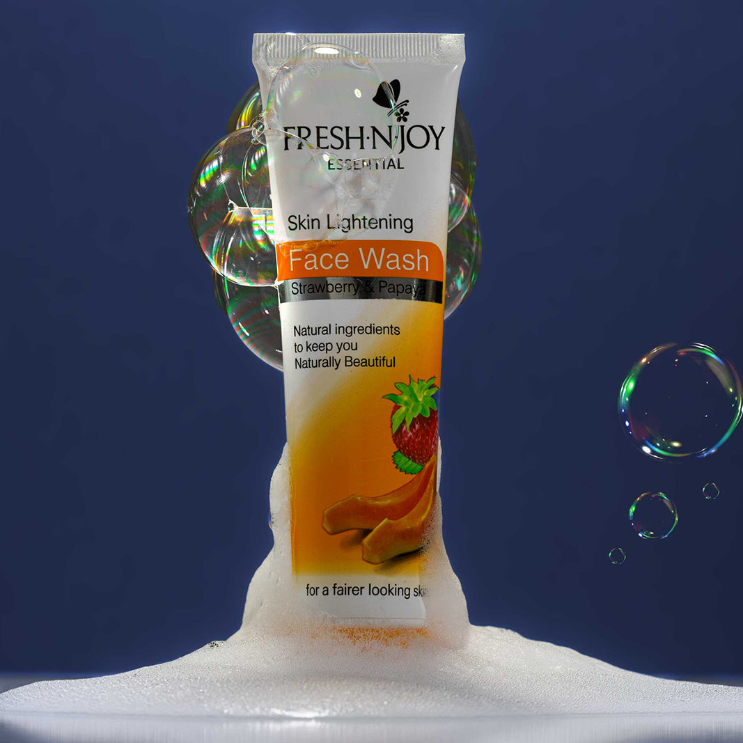 Strawberry & Papaya Face Wash For Dry Skin in Pakistan Fresh N Joy
